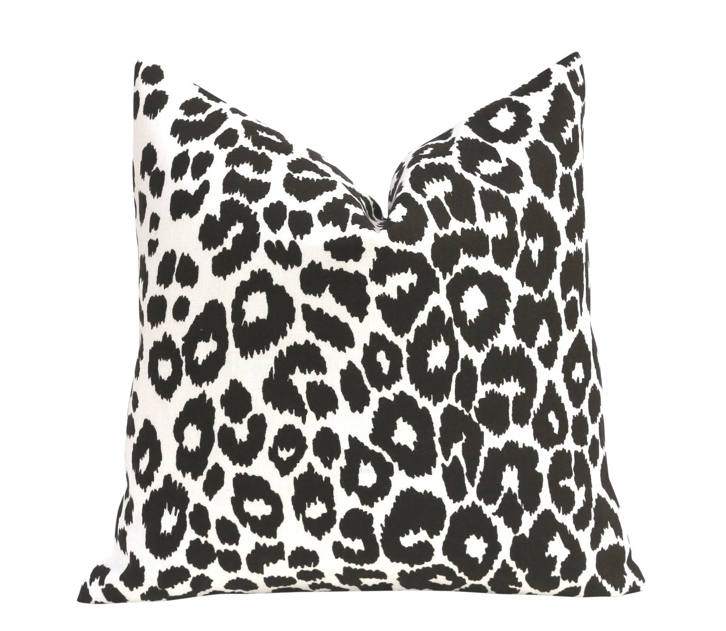 Iconic Leopard Sky Pillow Cover / Schumacher Sky Leopard Cushion Cover / Indoor or Outdoor Pillow Cover