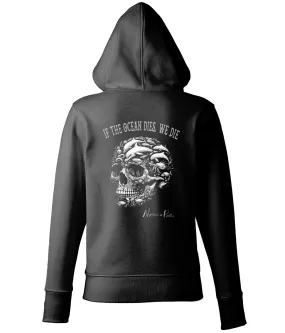 'If The Ocean Dies, We Die' Women's Pullover Hoodie