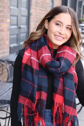 Infinity Scarf Plaid