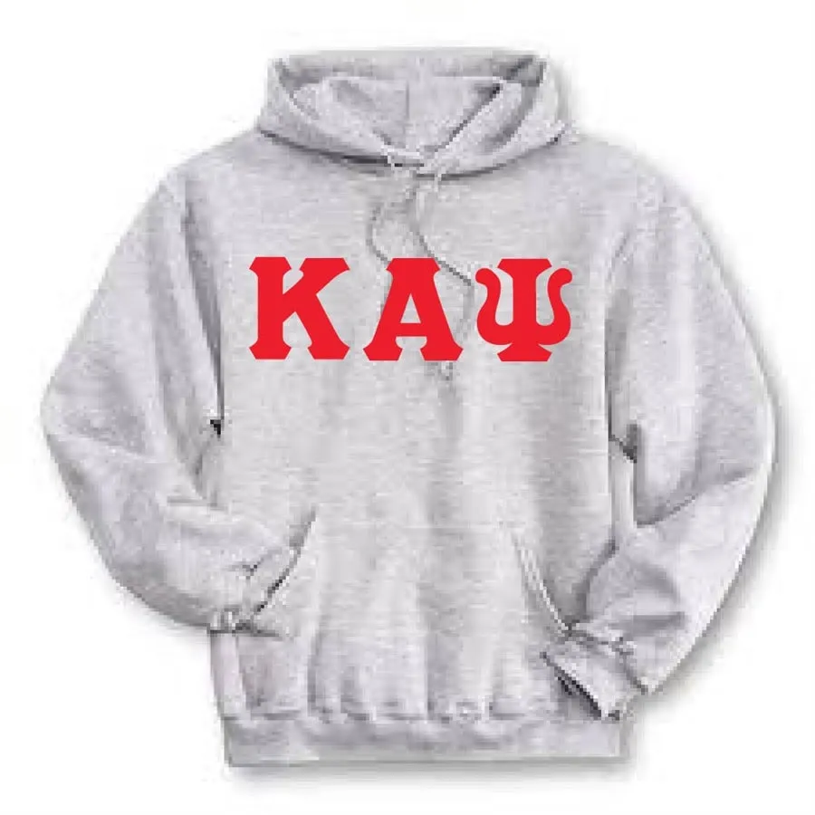 Kappa Alpha Psi - Embroidered Single Layer KAY Pullover Hoodie Sweatshirt