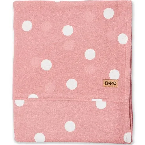 Kip & Co Spot Of Joy Flannelette Flat Sheet **FINAL SALE**