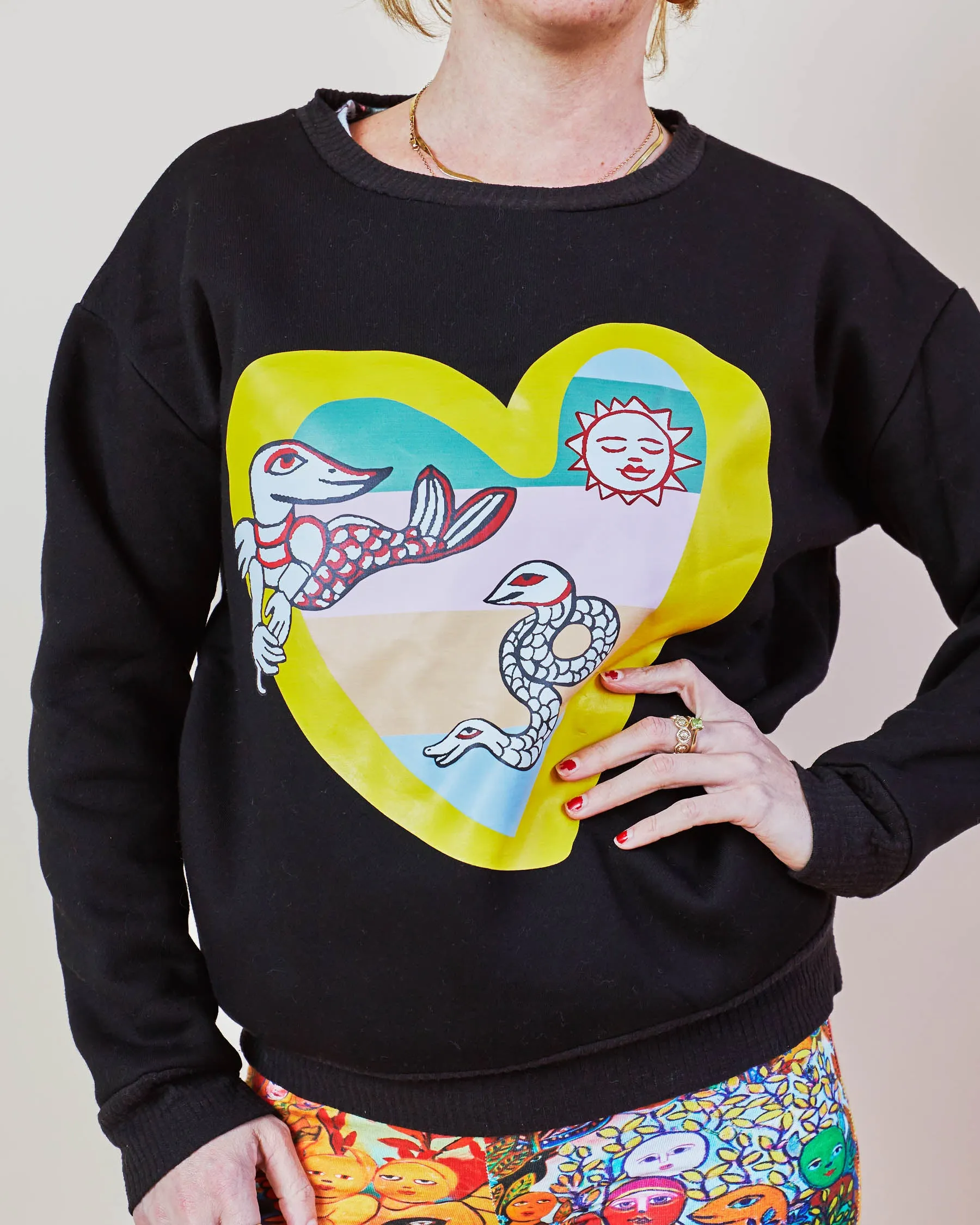 Kip&Co X Mirka Love Serpent Sweater