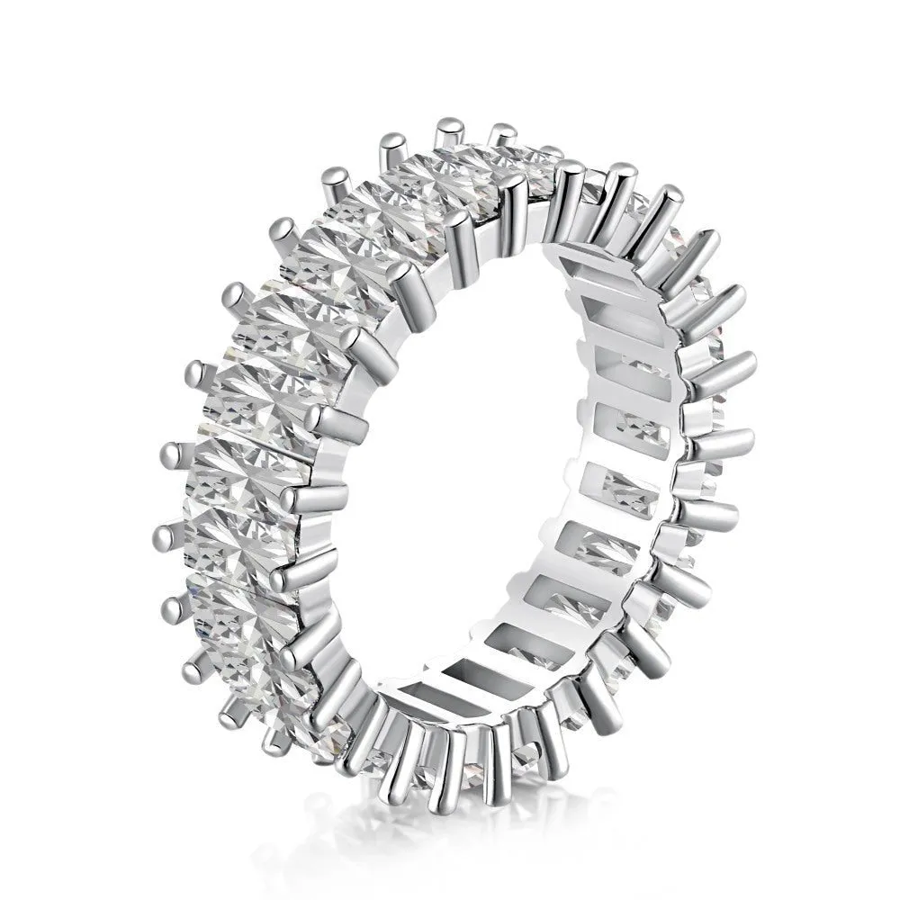 layer silver ring