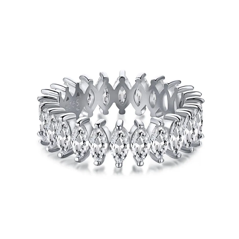 layer silver ring