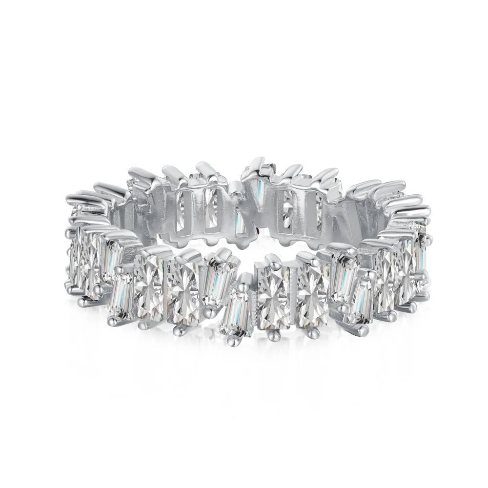 layer silver ring