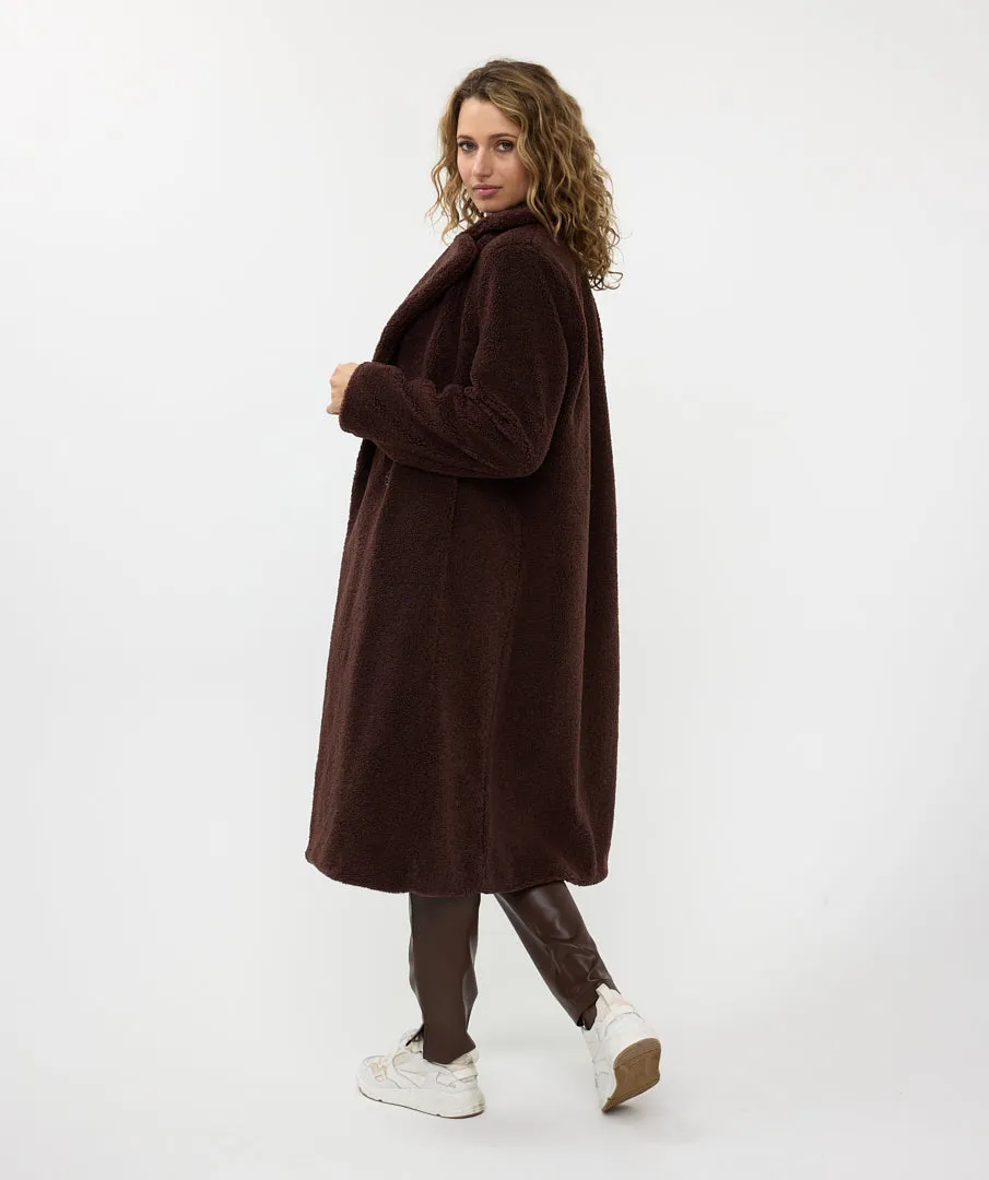 Long Boucle Coat