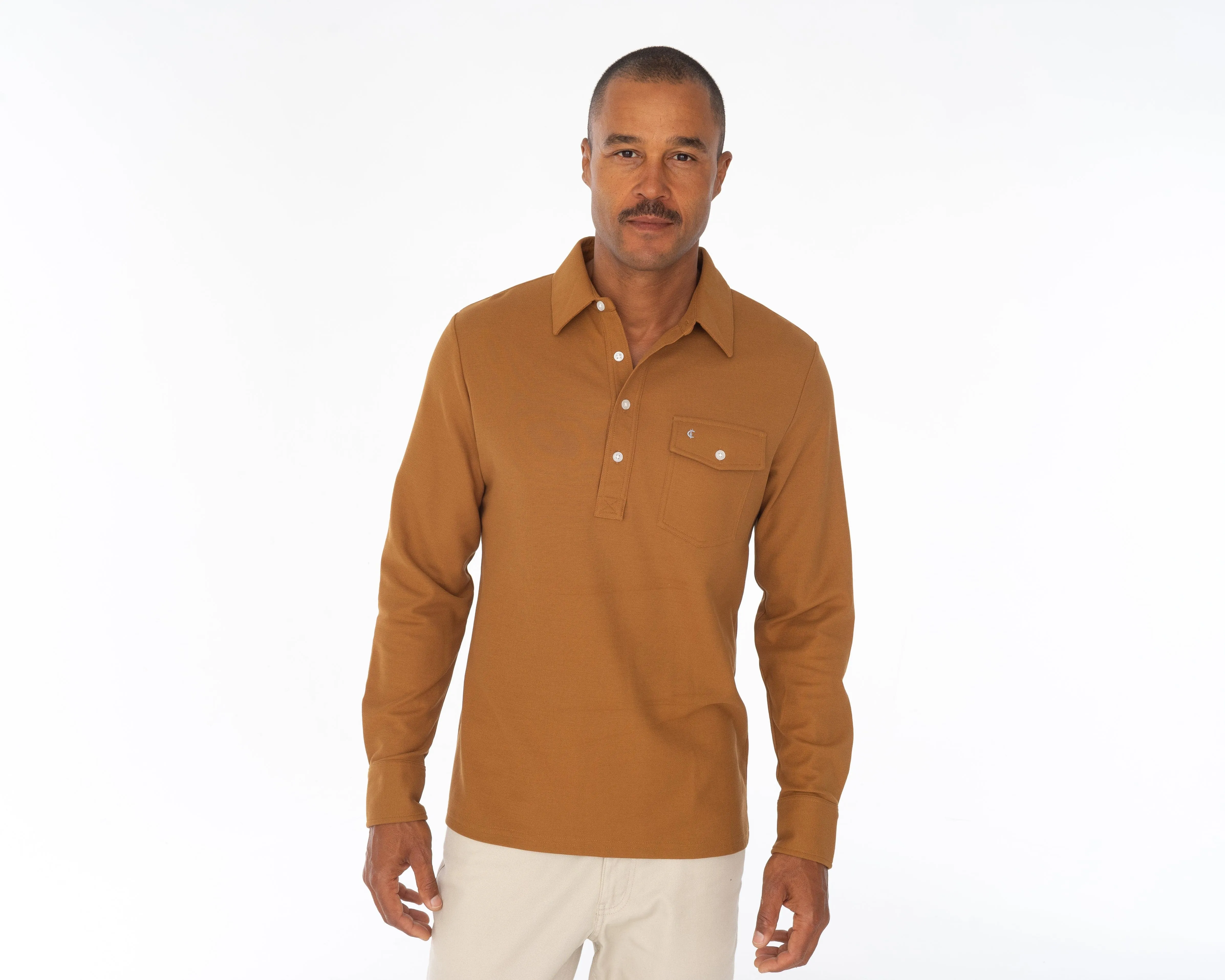 Long Sleeve Players Shirt - Almond Brother