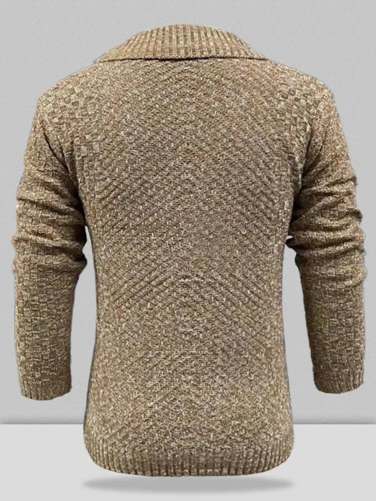 Long-sleeved Chunky Knitted Sweater