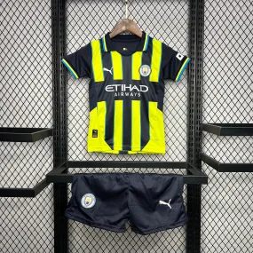 Manchester City Away 2024-25 - Kids Set