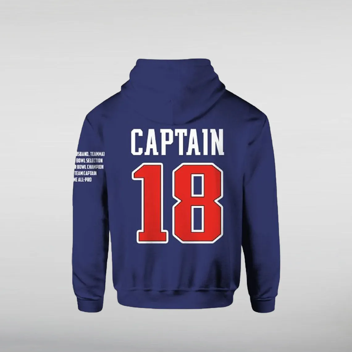 Matthew Slater Blue Hoodie