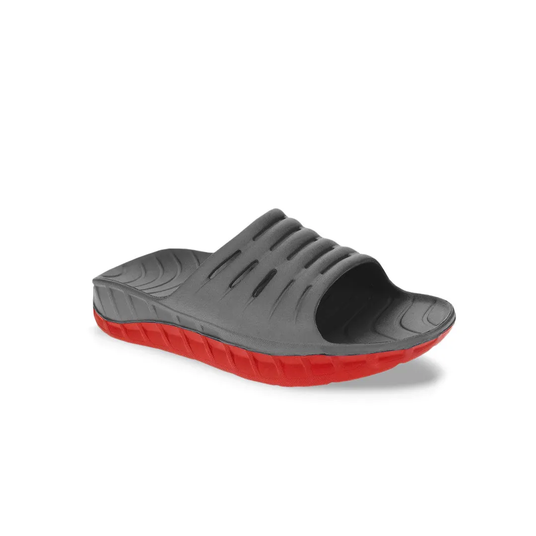 Men's Recovery Cushion Comfort Slides (FMS3951WPL GRY)