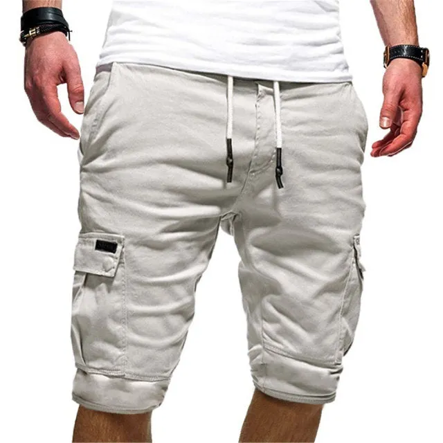 Men's Shorts Cargo Shorts Summer Bermudas Male Flap Pockets Jogger Shorts Casual Working Army Tactical Soft Comfort