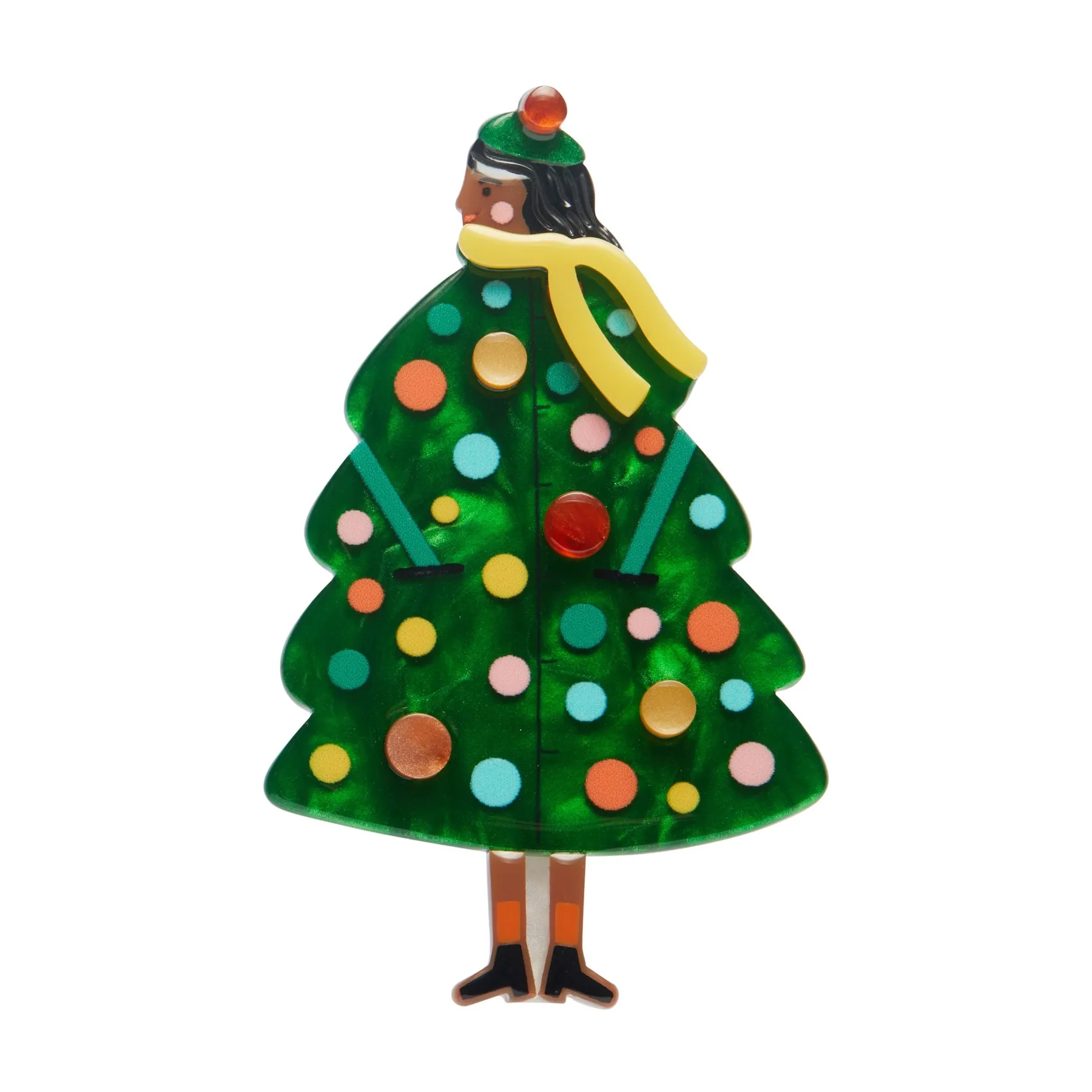 Merry Kitschmas Collection All Rugged Up Brooch