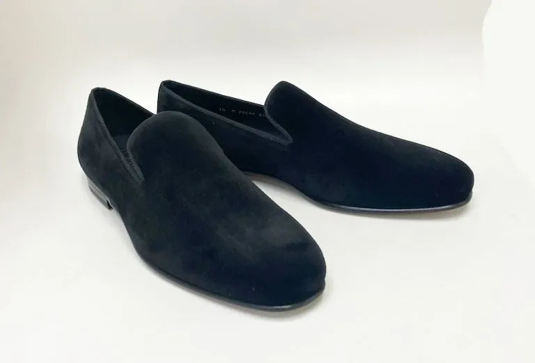 Mezlan Velvet Formal Loafer Black