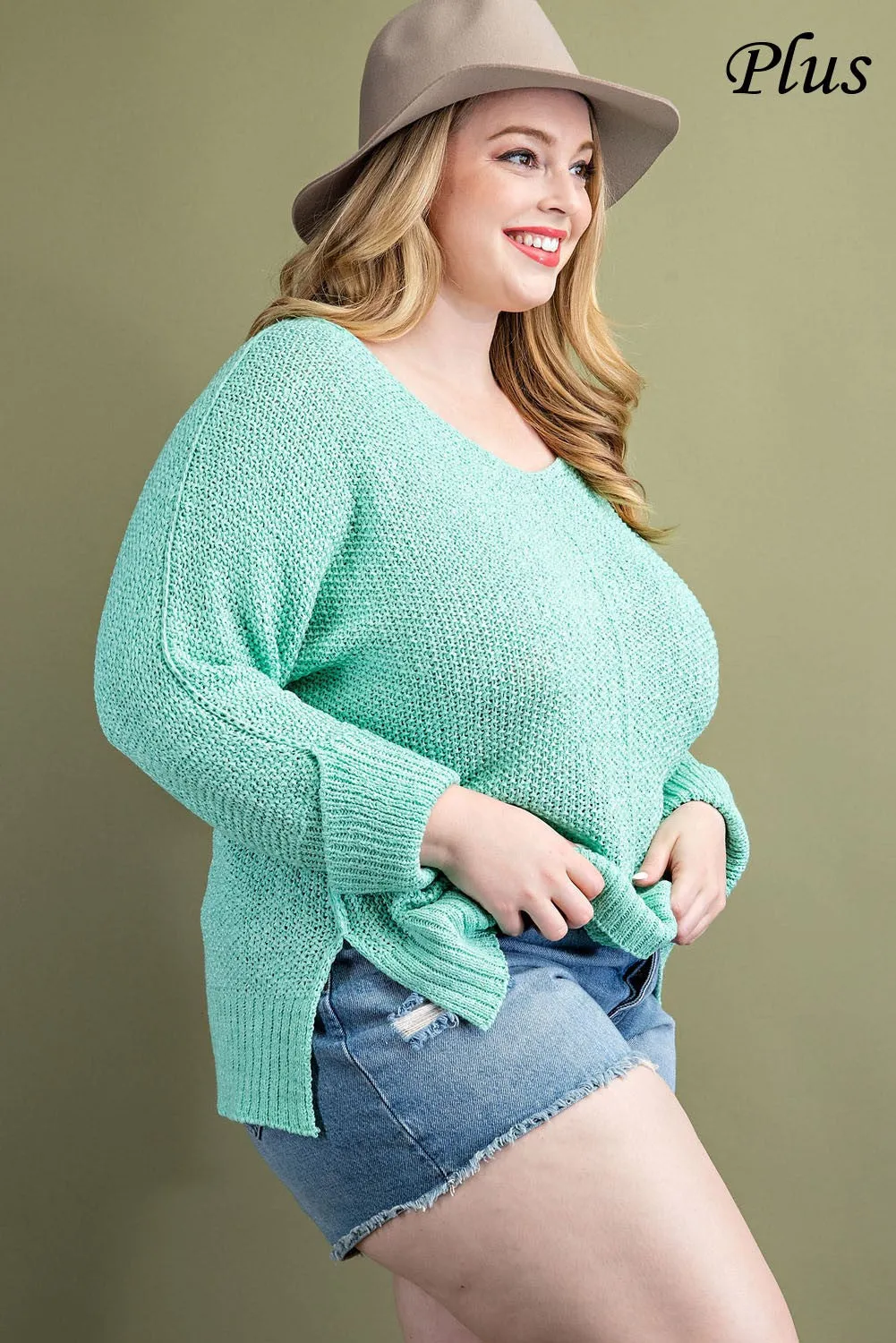 Minty Fresh Sweater