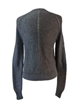 Mohair Blend Crop Sweater