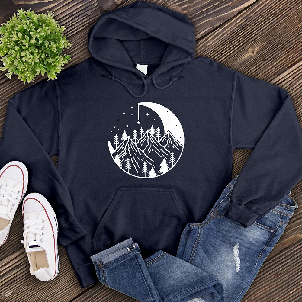 Moonlit Mountain Hoodie