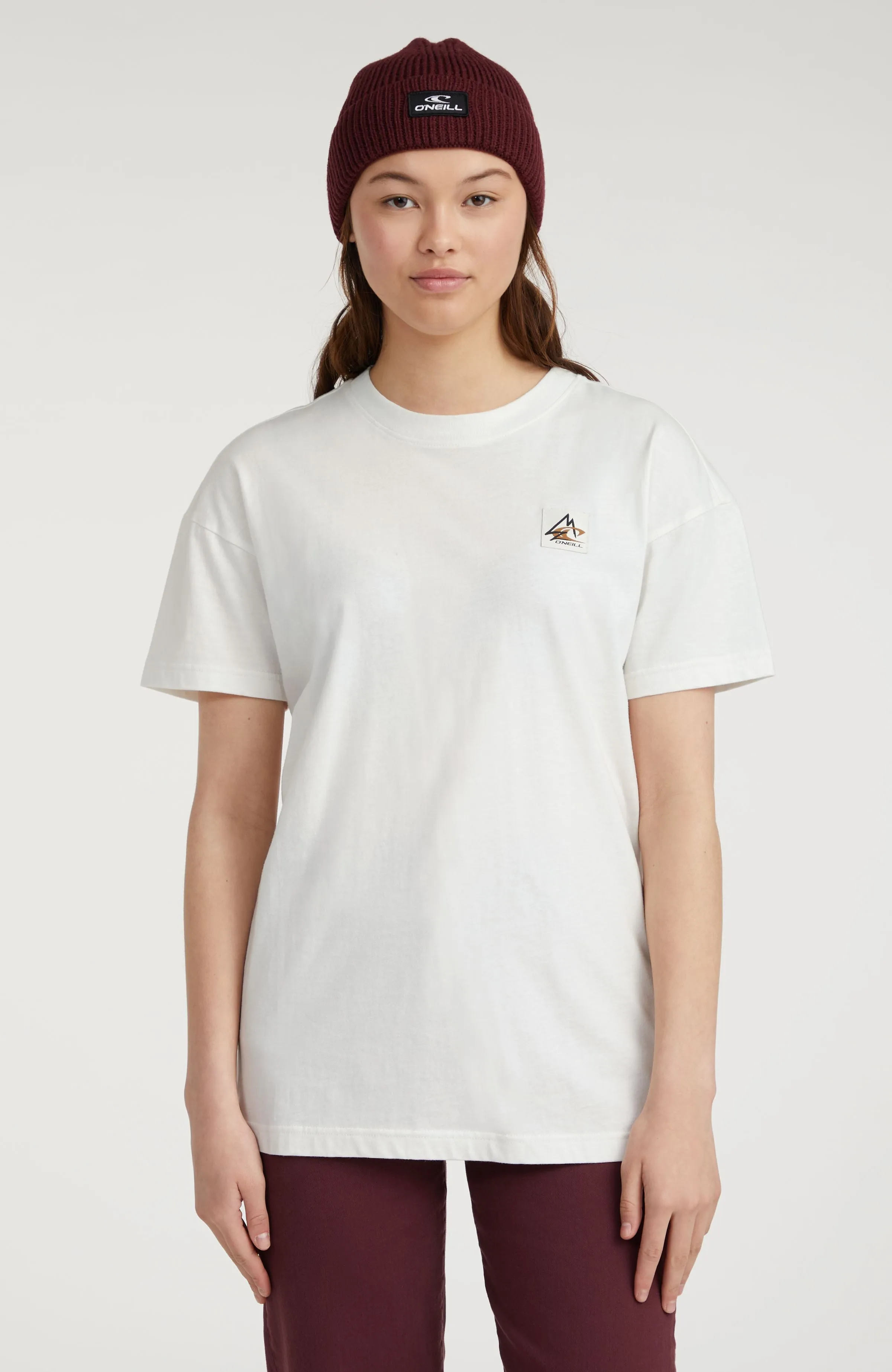 Mountain Long T-Shirt | Snow White