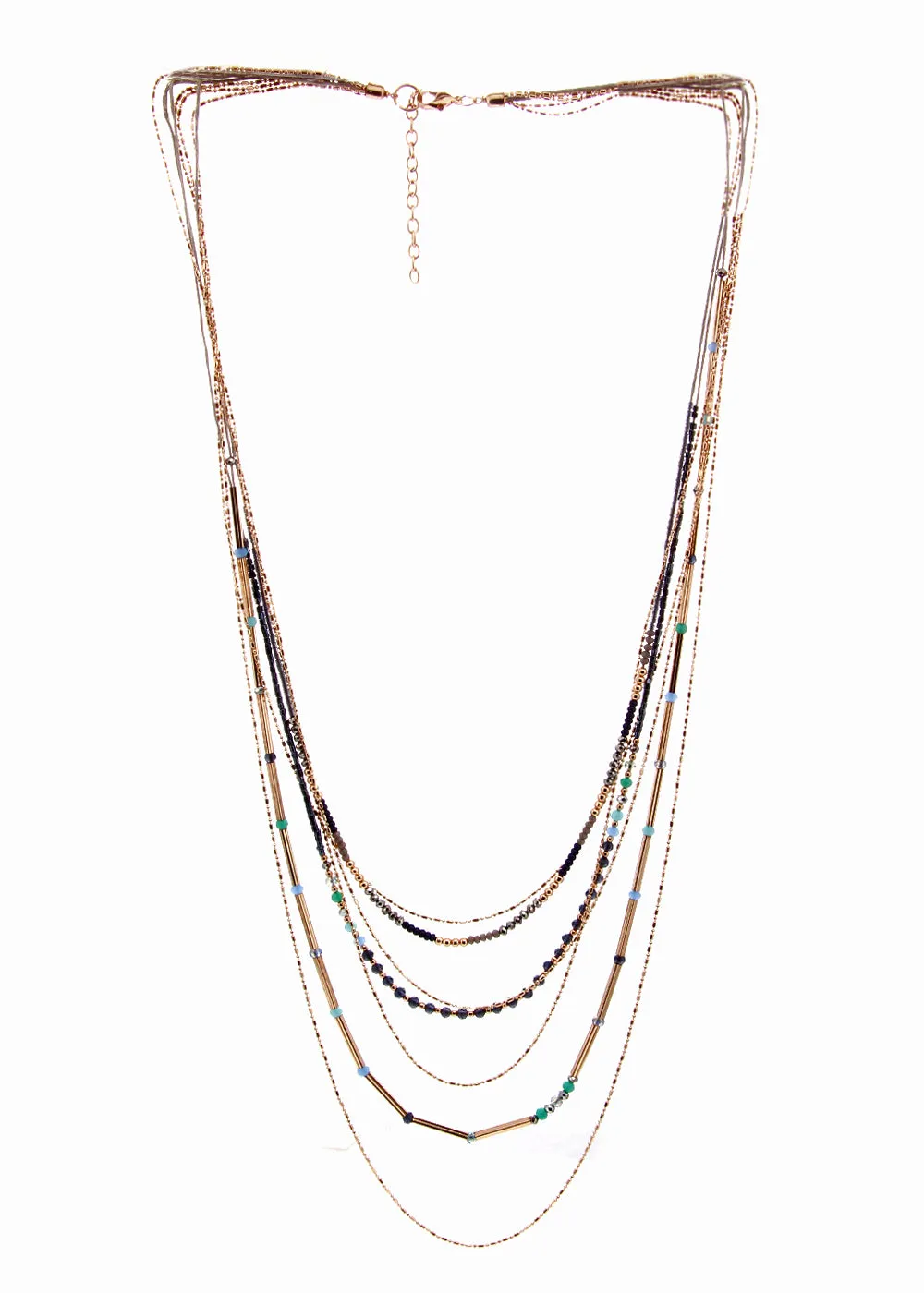 Multi-Layer Beads Necklace