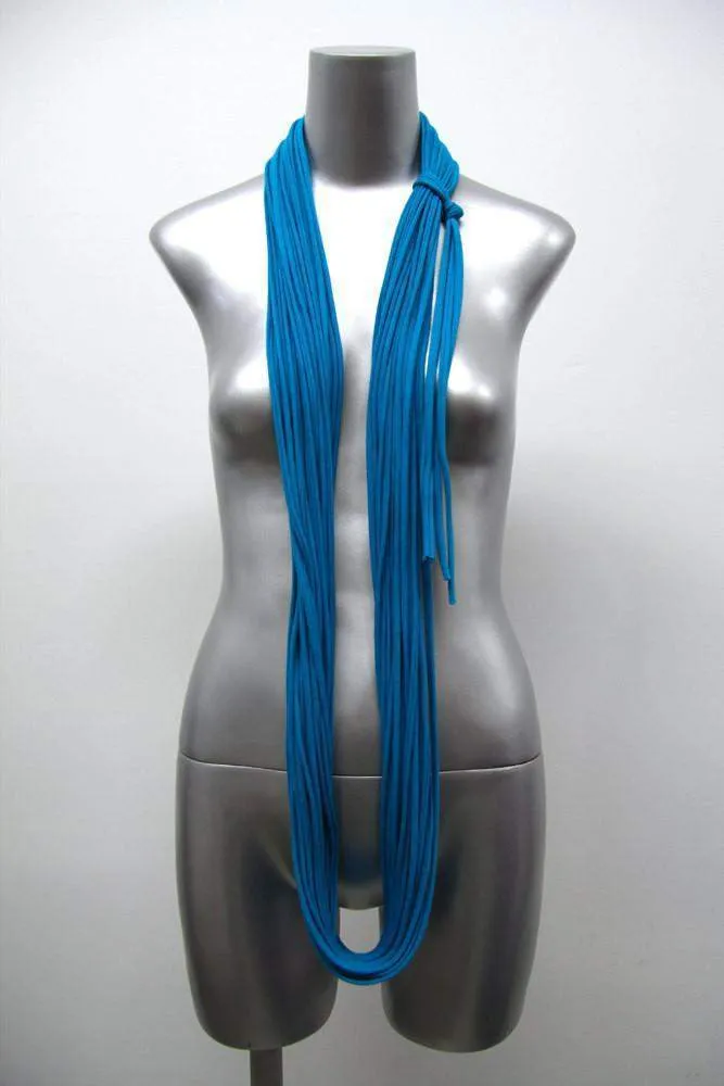 Necklush Infinity Scarf / Cerulean Blue / Unisex