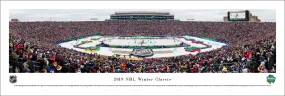 NHL Winter Classic 2019 (Bruins vs Blackhawks at Notre Dame Stadium) Panoramic Poster Print - Blakeway Worldwide