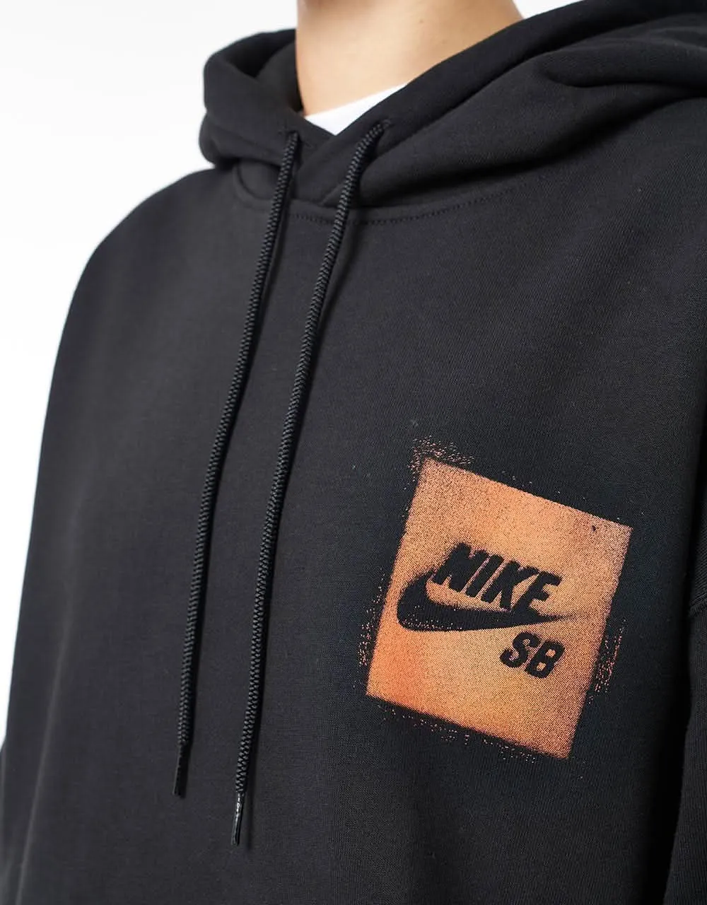 Nike SB Stencil Pullover Hoodie - Black