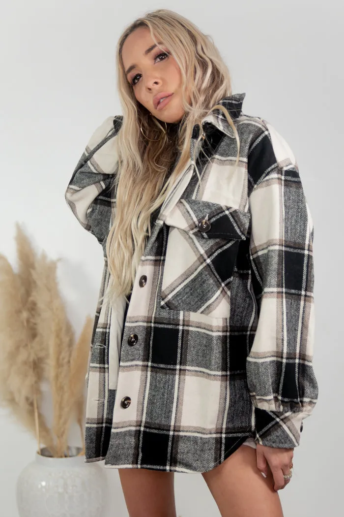 Oversized Flannel Shirt