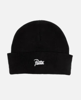 Patta Script Watch Hat (Black)