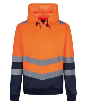 Pro hi-vis overhead hoodie | Orange