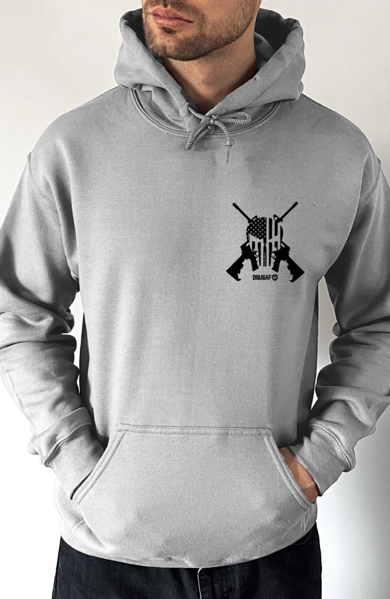 Punisher w/ AR's Pullover Hoodie