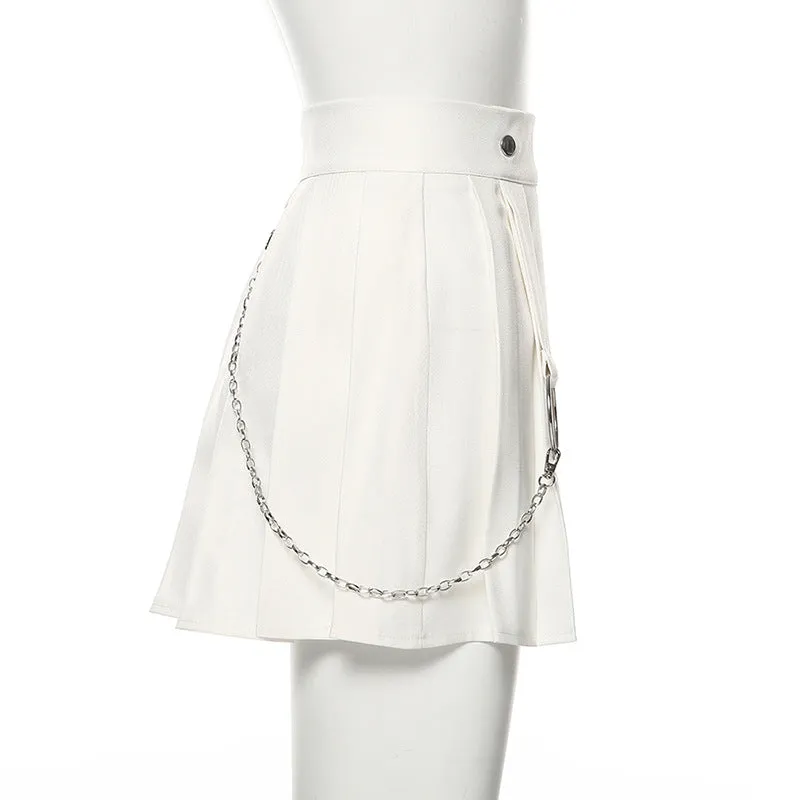 "HOOP CHAIN" SKIRT