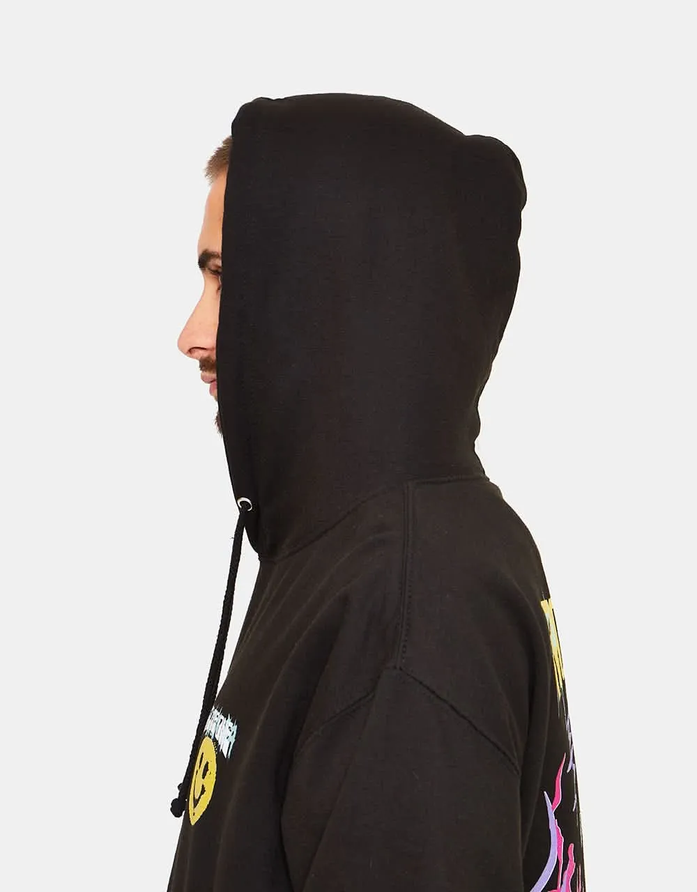 Route One 3AM Pullover Hoodie - Black