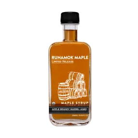 Runamok: Apple Brandy Barrel-Aged Maple Syrup