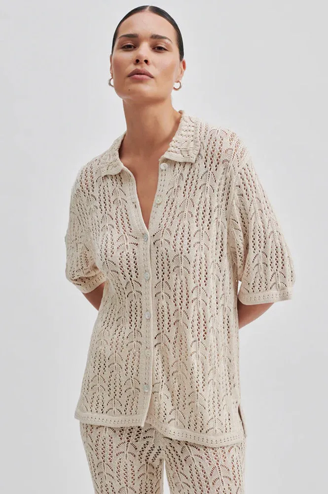 Second Female Elleny Pumice Stone Knit Shirt