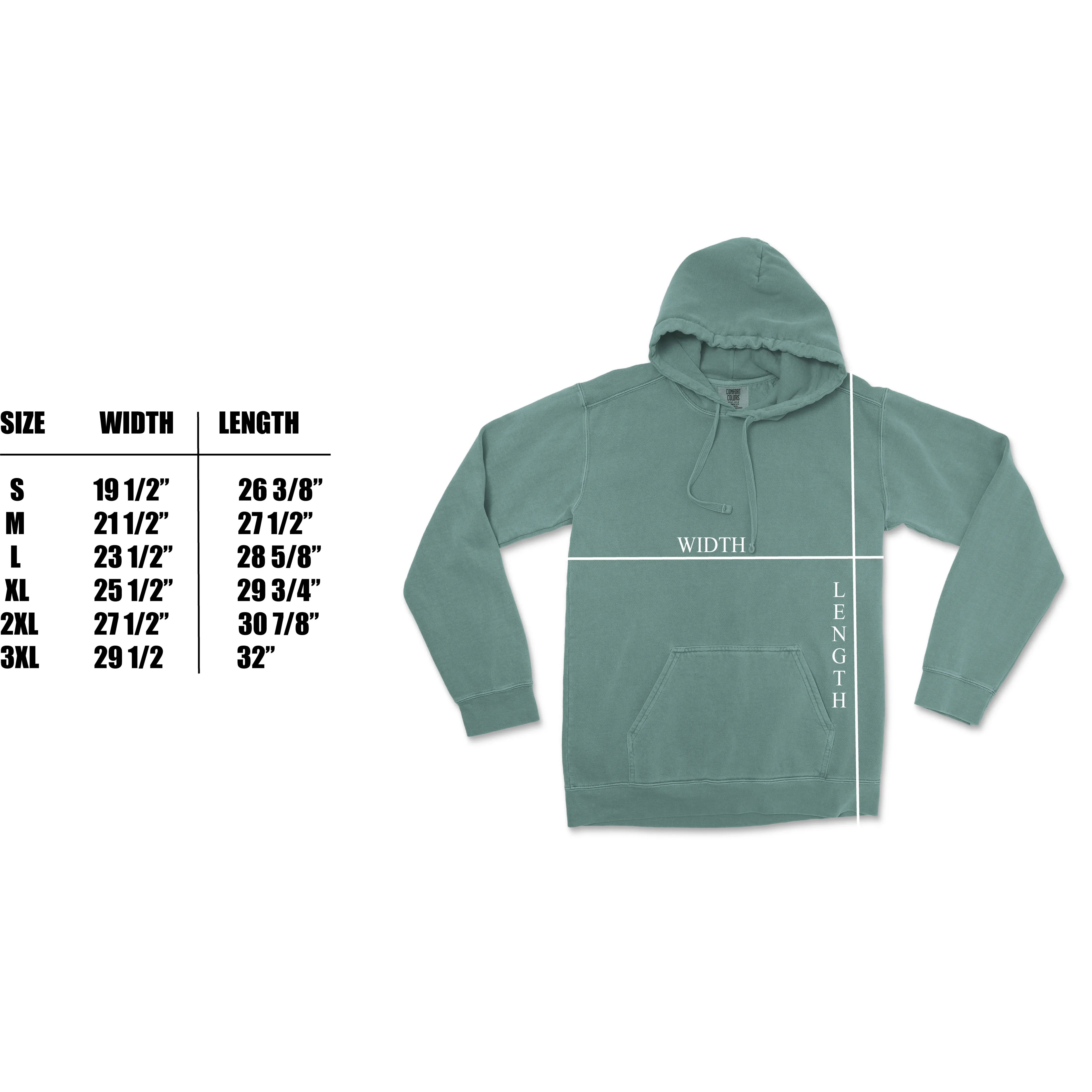 Sequoia National Park Comfort Colors Hoodie