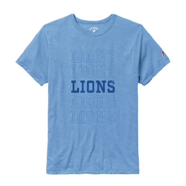 Short Sleeve T-shirt League LIONS BLUE