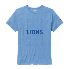 Short Sleeve T-shirt League LIONS BLUE