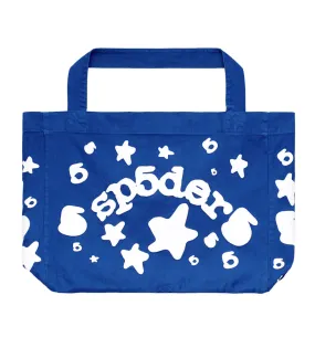 Sp5der Beluga Tote Bag Blue