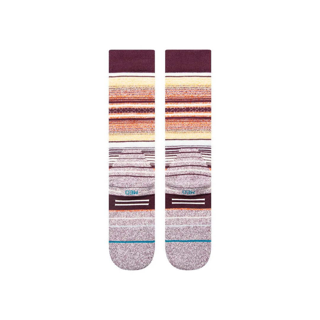 Stance Adult Curren Snow Socks Wine