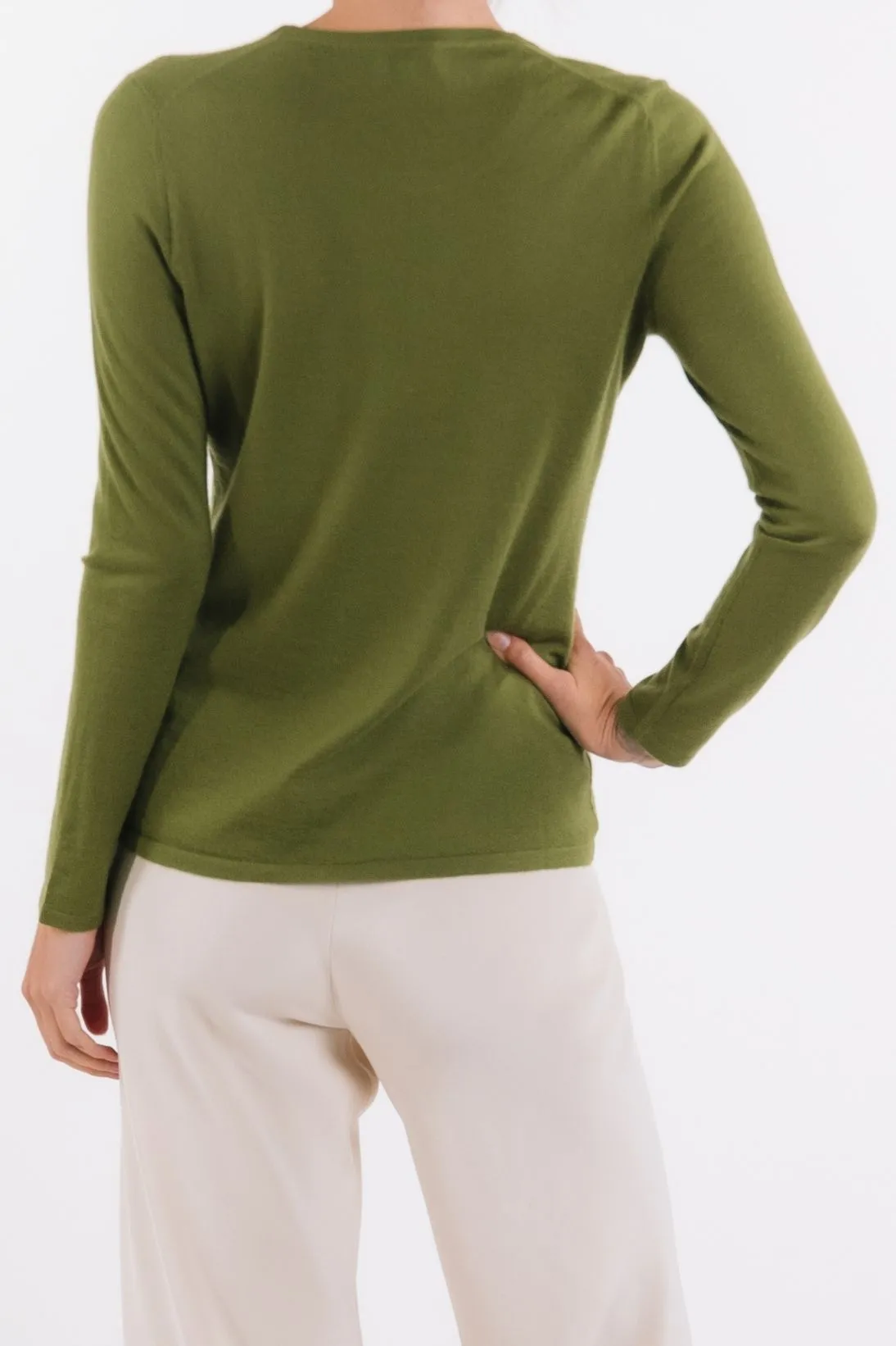 SUPERFINE CASHMERE CREWNECK