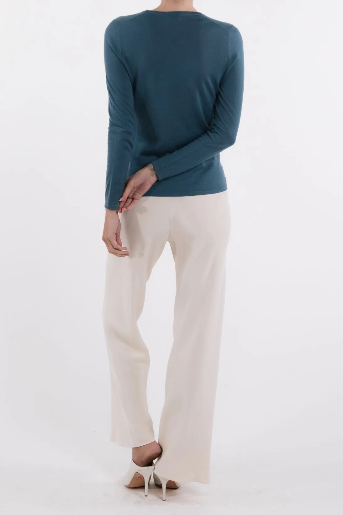 SUPERFINE CASHMERE CREWNECK