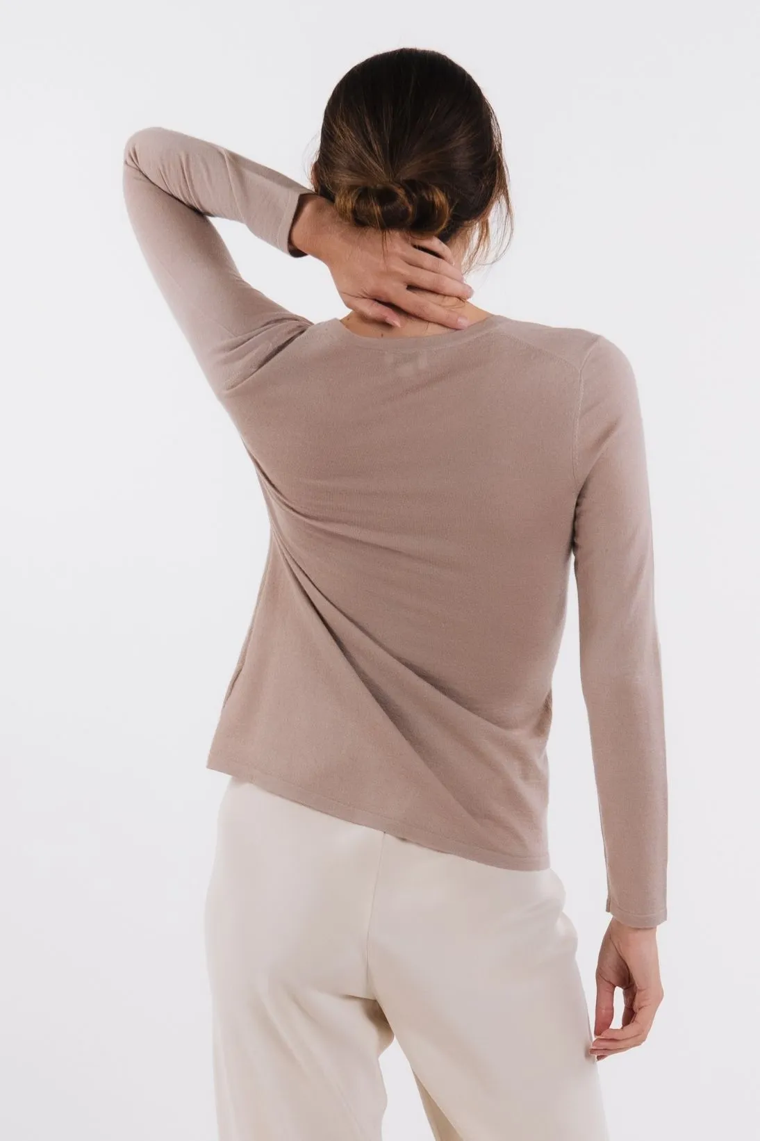 SUPERFINE CASHMERE CREWNECK