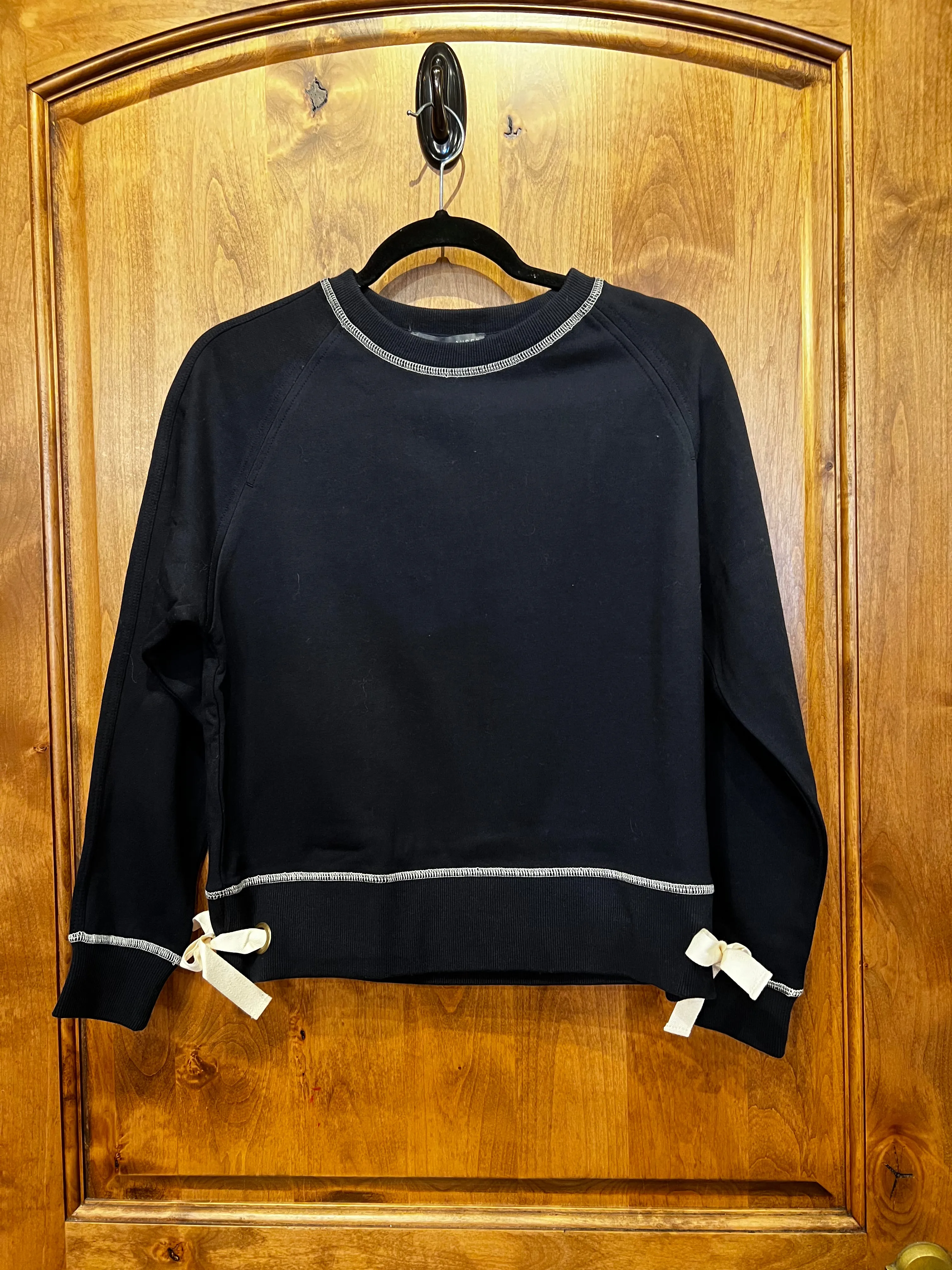 Sweater Casual Bowtie Navy Elliot Lauren