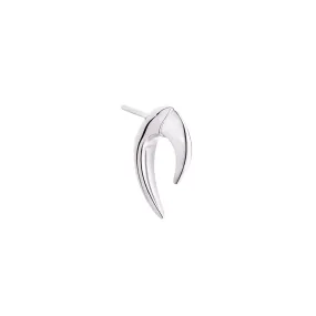 Talon Single Mini Earring - Silver