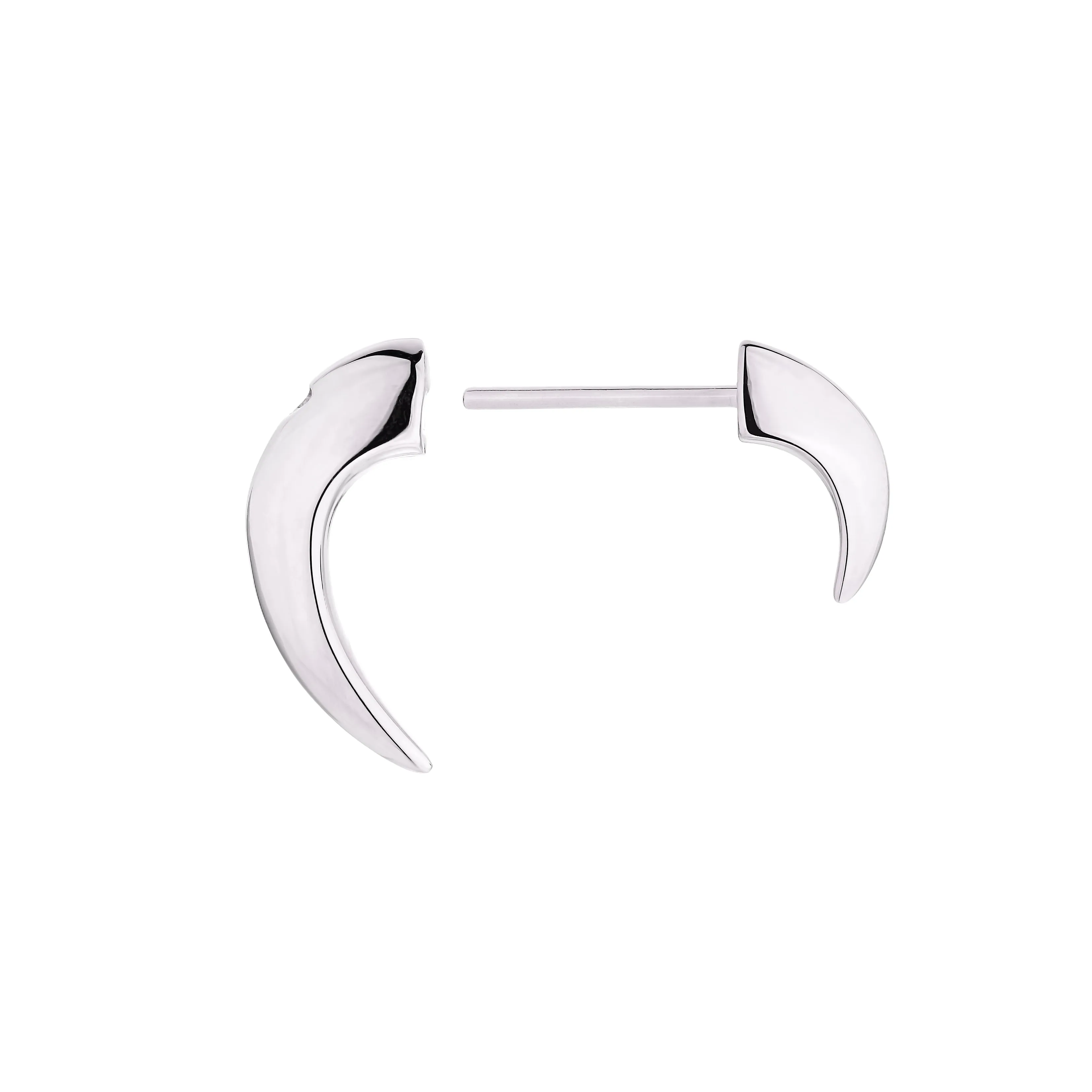 Talon Single Mini Earring - Silver