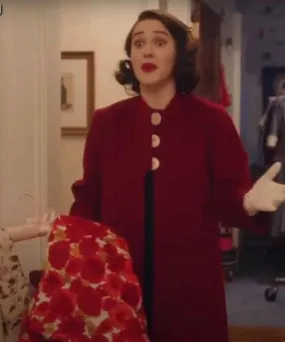 The Marvelous Mrs Maisel Miriam Maisel Red Coat