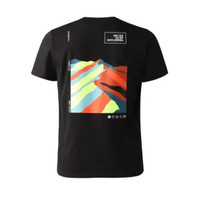 The North Face T-shirt da uomo manica corta Foundation Graphic Tee NF0A55EFUV11 black