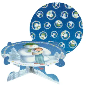 The Snowman and The Snowdog Christmas Cake Stand