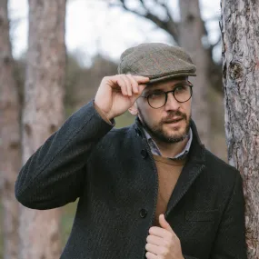 The Woodsman - Waterproof Yorkshire Tweed Flat Cap