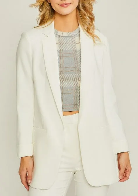 THOMASIN blazer (Ivory)